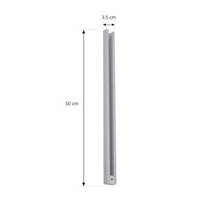 Lindby Kolejnice Lindby Linaro, 50 cm, bílá, 1-fázový systém