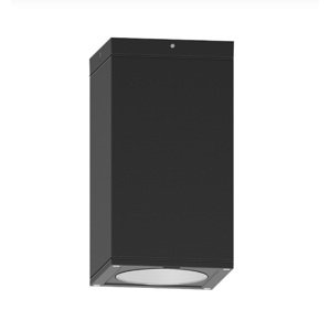 VÝPRODEJ VZORKU LIGMAN Stropní venkovní svítidlo hranol JET 42 LED 39W 40° 3000K 2788lm IP65 černá RAL9011 (LGM JE-80061-M-W30-01)