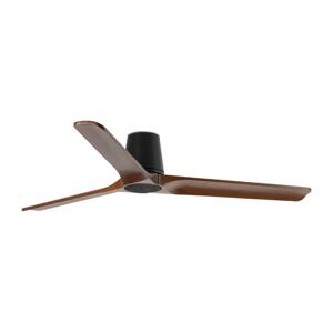 FARO Barcelona FARO 33839WT - Stropní látor HEYWOOD TUB L borovice/černá pr.132 cm WT + DO