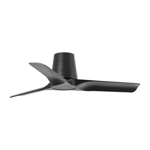 FARO Barcelona FARO 33827WT-Stropní látor HEY TUB S černá pr. 90 cm WT + dálkové ovládání