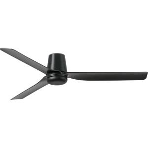 FARO Barcelona FARO 33830WT-Stropní látor PUNT TUB M černá pr. 132 cm WT +dálkové ovládání