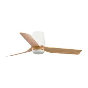 FARO Barcelona FARO 33833WT - Stropní látor MINI PUNT TUB S hnědá/bílá pr. 90 cm WT + DO