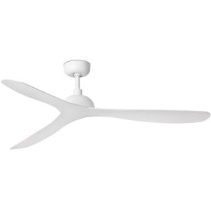 FARO Barcelona FARO 33446WT- Stropní látor GOTLAND L bílá pr. 132 cm WT + dálkové ovládání