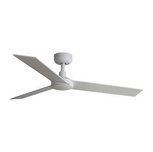 FARO Barcelona FARO 34295WT - Stropní látor RUDDER S bílá pr. 106 cm WT + dálkové ovládání