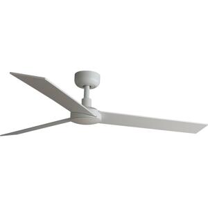 FARO Barcelona FARO 34297WT - Stropní látor RUDDER L bílá pr. 132 cm WT + dálkové ovládání