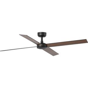 FARO Barcelona FARO 34356WT - Stropní látor RUDDER L hnědá/černá pr. 132 cm WT + DO