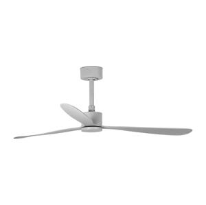 FARO Barcelona FARO 33762WT - Stropní látor AMELIA L šedá pr. 132 cm WT + dálkové ovládání