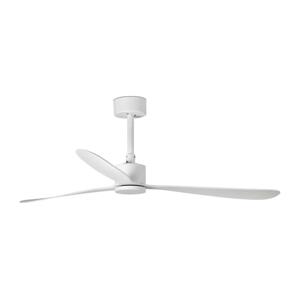 FARO Barcelona FARO 33760WT - Stropní látor AMELIA L bílá pr. 132 cm WT + dálkové ovládání