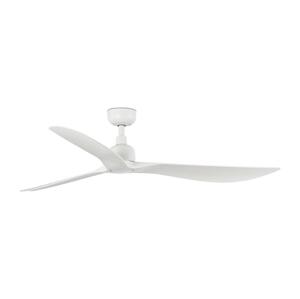 FARO Barcelona FARO 34363WT - Stropní látor OUTWOOD L bílá pr. 150 cm WT IP44 + DO