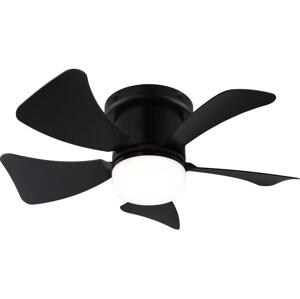 ZE ZE - LED Stmívatelný stropní látor MUNDAKA LED/10W/230V černá + DO