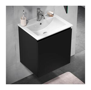 BATH DELUXE BATH DELUXE 09-050-63-02-01 - Koupelnová skříňka s umyvadlem KENWOOD 51 cm černá