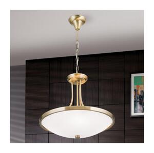 Orion Orion HL 6-1521/3 - Lustr na řetězu AIDA 3xE27/60W/230V pr. 39,5 cm mosaz