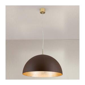 Orion Orion HL 6-1623/1 - Lustr na lanku ELIANO 1xE27/60W/230V pr. 50 cm hnědá/zlatá