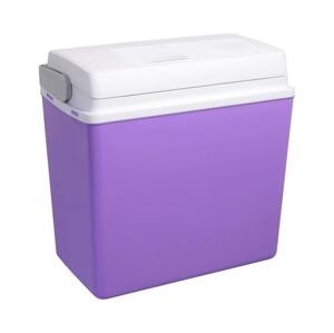 Přenosná autochladnička 23 l 55W/12V/230V fialová/bílá